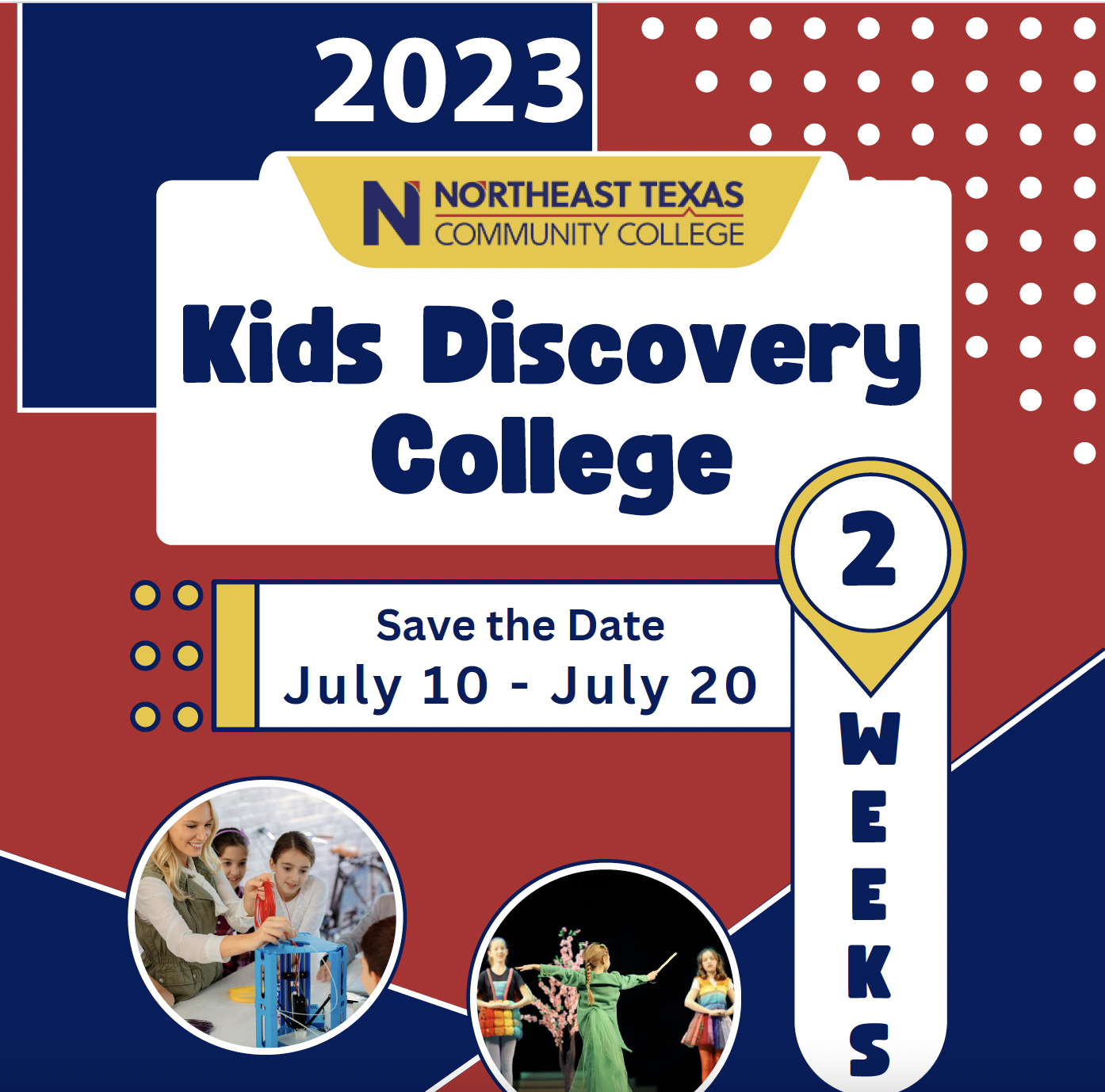 Dates announced for Kids Discovery College The Gilmer Mirror